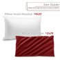 Throw Pillow Covers Set of 2 Sofa Decor Velvet Cushion Cases Beach Blue Colors Q5Batv