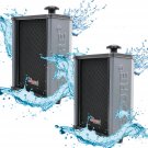 5Core Speaker Commercial Paging PA On Wall Mount Indoor Outdoor Home 2Pcs 100W 10T G 2PCS