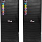 Premium Dual Passive 15" DJ Speakers 3 way 4 Ohm 700W RMS 15 inch in Pair Pro Audio Pa OD Speaker