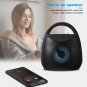 5 Core Bluetooth Speaker Wireless w/ FM Outdoor Waterproof Boombox Portable BLK BLUETOOTH-13B