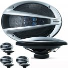 5 Core 6X9 Inch 4 Pieces Car Audio Coaxial Speaker 3 Way 1600 Watts PMPO Full Range Speakers