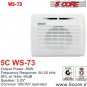5 Core 5.25 Inch Wall Mount Home Speaker System Indoor/Outdoor Moist Proof, All Weather Resista