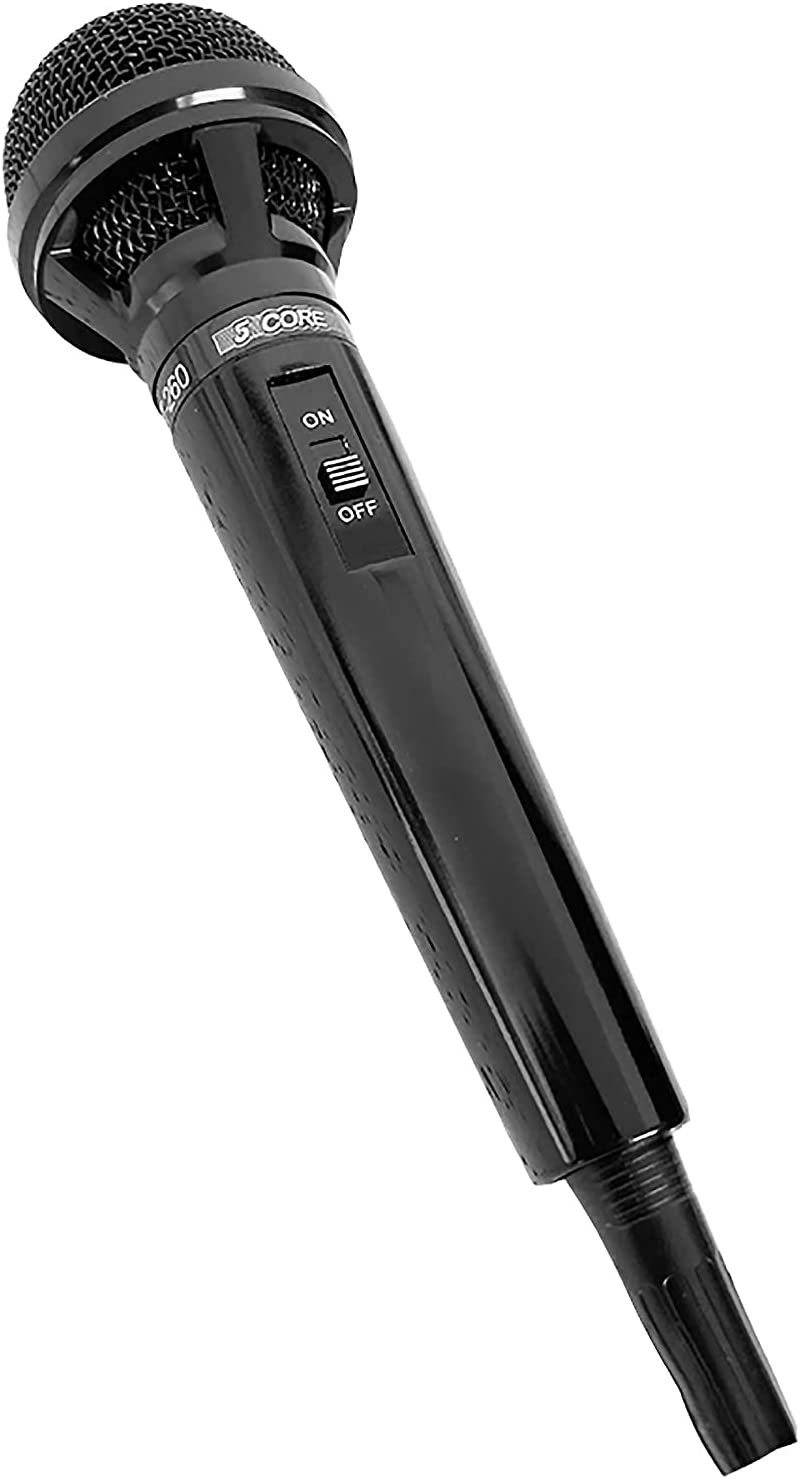 5 Core Premium Vocal Dynamic Cardioid Handheld Microphone Neodymium Magnet Unidirectional Mic