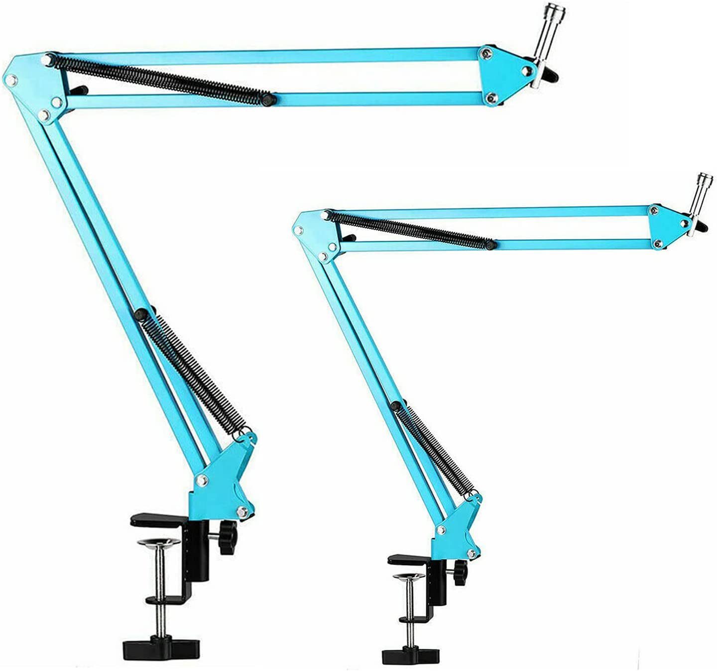 5Core 2 Pieces Microphone Suspension Boom ARM Mic Stand, Adjustable Scissor Arm Stand With Mic