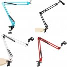 5 Core Microphone Suspension Boom ARM Mic Stand, Adjustable Scissor Arm Stand With Mic Clip