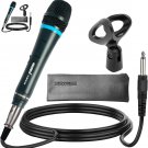 5 Core Vocal Dynamic Cardioid Handheld Microphone 2 Pack Neodymium Magnet Unidirectional Mic,