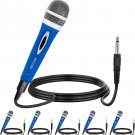 5 Core Premium Vocal Dynamic Cardioid Handheld Microphone 6 Pack Unidirectional Mic with 12ft
