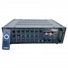 Amplifier Pro Audio Bluetooth Receiver Bass Amp Mono System USB Input Mic AMP 40W-UTX-DLX