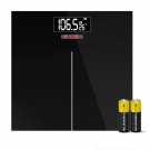5 Core Digital Bathroom Scale for Body Weight Fat Rechargeable 400 lb/180kg BS 02 B BLINE