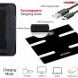5Core Digital Bathroom Scale for Body Weight Fat Smart Bluetooth Rechargeable BBS HL B BLK