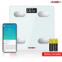 5Core Digital Bathroom Scale for Body Weight Fat Smart Bluetooth Rechargeable BBS HL B WH