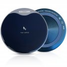 5Core Wireless Charger 15W Qi-Certified Max Fast Wireless Charging Pad Glass Top CDKW01 MG