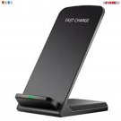5 Core Upgraded Fast Wireless Charger, Qi-Certified Wireless Charging Stand Compatible 10W Black