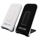 5 Core Wireless Fast Charge Stand Black & White Pair Dock Phone Charging Pad CDKW03