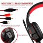 Esports Gaming Headset 3.5 mm Wired Stereo Over-ear Pro LED 3D Sound PC Xbox PS4 HDP GM1 R