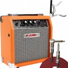 Electric Guitar Amp 10 Watt Amplifier Built in Speaker Headphone Jack GA 10 ORG