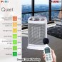 1500W Ceramic 13" Tower Room Fast Heater Oscillating Quiet Portable 5Core HTR TT