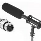 Microphone Shotgun Camera Reporter Interview Electret Condensor 5 Core IM-321