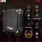 Wireless Portable PA Speaker System 150W Powered Bluetooth Indoor & Outdoor DJ Stereo Karaoke Audio