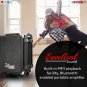 Wireless Portable PA Speaker System 150W Powered Bluetooth Indoor & Outdoor DJ Stereo Karaoke Audio