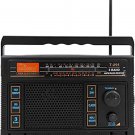 True Analog Radio Retro Transistor Best Reception Antenna Sound FM 3 Band