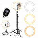 5Core 10" LED TIK Tok Ring Light with Tripod Stand Phone Holder Ringlight Stand RL 10