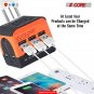 Charger Universal Adapter Multi Outlet Port 3 USB Phone Power All in One Multi Cable