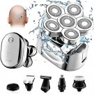 5Core 6-in-1 Rotary Electric Shaver 4D Rechargeable Bald Head Hair Beard Trimmer Razor SHV 6 S