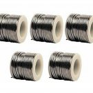 Solder Wire 5 Pack Rosin Core Flux Soldering Wire 63/37 63% Tin (Sn)37% Lead (Pb)