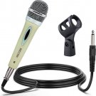 5Core Premium Vocal Dynamic Cardioid Handheld Microphone Unidirectional Mic PM 286 WH