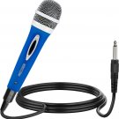 Premium Vocal Dynamic Cardioid Handheld Microphone Unidirectional Mic with 12ft Detachable