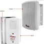 5.25- Inch in-Wall/in-Ceiling 2 Pieces Stereo Speakers Outdoor Speaker WST WHITE 2 PCS