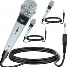 5 Core 3Pcs Microphone Dynamic Microfono XLR Audio Cardioid Mic Vocal Karaoke PM 305 3Pcs