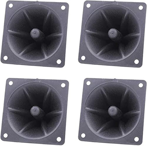 5 Core 4 Pack Tweeter 3" x 3" Inch 94dB Sound Level PIEZO Horn Tweeter TW 303 SQ 4PCS