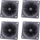 5 Core 4 Pack Tweeter 3" x 3" Inch 94dB Sound Level PIEZO Horn Tweeter TW 303 SQ 4PCS