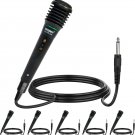 5Core Microphone Dynamic XLR Audio Cardioid Mic Vocal Karaoke Singing 6-PACK 308P 6PCS
