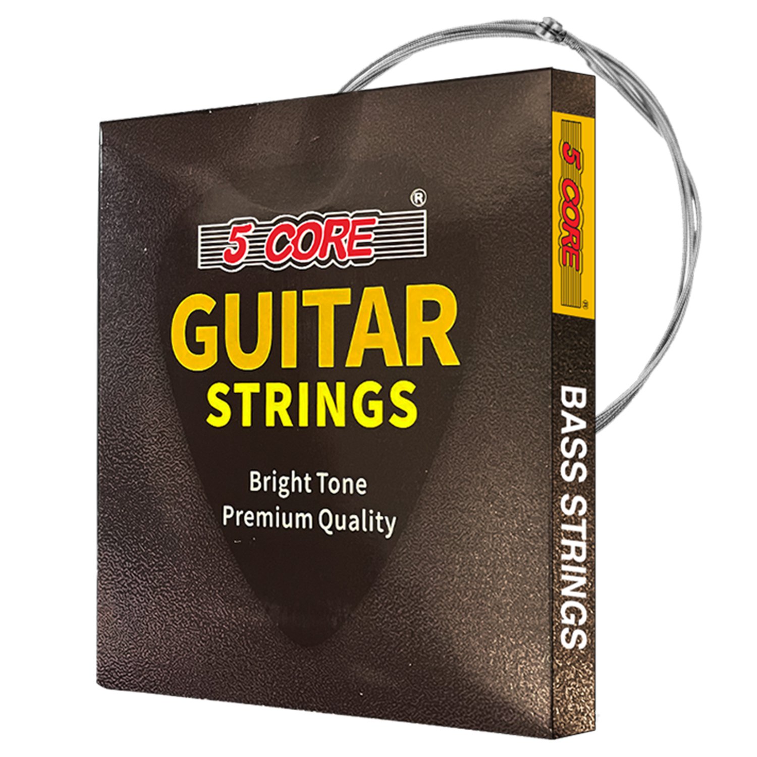 5 Core Electric Bass Strings Set 4 String 0.01-0.48 Pure Nickel Guitar Strings GS EL BSS 4PCS