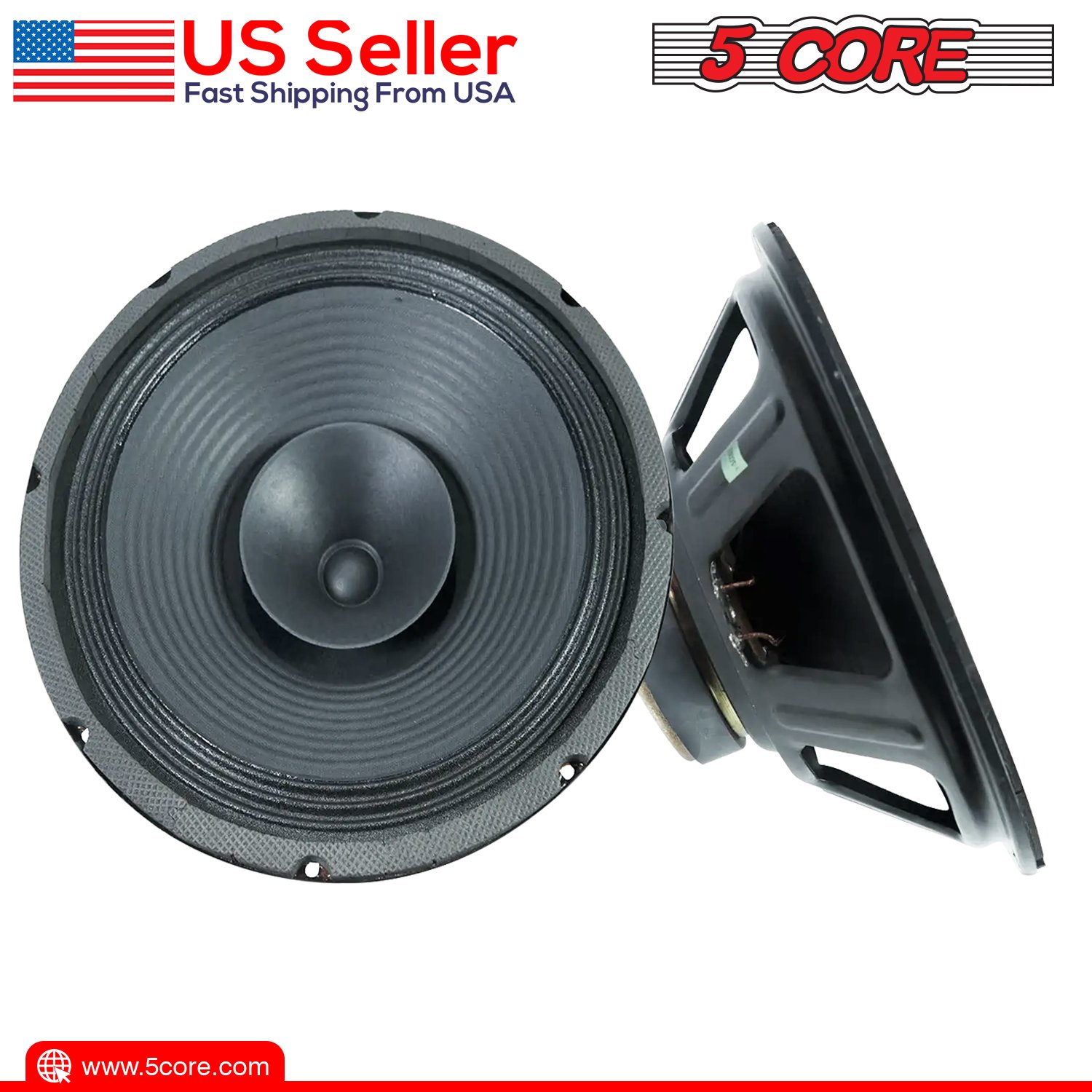 5Core 12 inch Subwoofer Loud Speaker Car Audio Premium PA DJ Sub Woofer