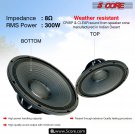 5Core 15" inch Subwoofer PA Audio DJ Bocinas Subs Speaker Replacement 2200W PMPO FR-15-185 39CH