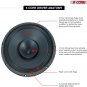 5Core 12 Speaker for Guitar Amplifier Universal Replacement 75W RMS Black FR-12120DC GTR