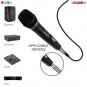 5Core Microphone Pro Dynamic Metal Mic XLR Audio Cardiod Vocal Karaoke Singing ND 235X