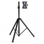 5 Core Professional Speaker Tripod Stand Adjustable Up to 72" Heavy Duty Steel SS ECO 1PK