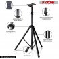 5 Core Professional Speaker Tripod Stand Adjustable Up to 72" Heavy Duty Steel SS ECO 1PK