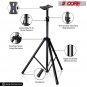 5 Core Professional Speaker Tripod Stand Adjustable Up to 72" inch W/Bag SS HD 1PK BLK BAG