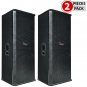 5 Core 15 inch Outdoor DJ Speaker System Pro Pa Party PMPO Wooden 15X2 1250 FX CPT 2PCS