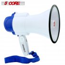 Megaphone Handheld Bullhorn Loudspeaker Cheer Bull Horn Speaker Megaphono 8R-USB WoB