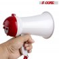 5 Core Megaphone Bullhorn Kids & Adults Loud Police SIREN Toy Mic Battery Included HW 1 BTRY