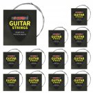 Guitar strings 6 Pieces Nickel Acoustic Electric Guitar Strings 12 Pack GS EL 12 SET