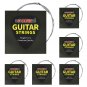 5 Core 6 PCS Electric Guitar String,Nickel Guitar Strings .010-.048 6 String Set GS EL NK 6Set