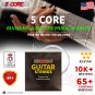 5 Core Premium Ukulele Strings for Soprano Concert Tenor 4 Pcs String in UKS 1SET (4PCS)
